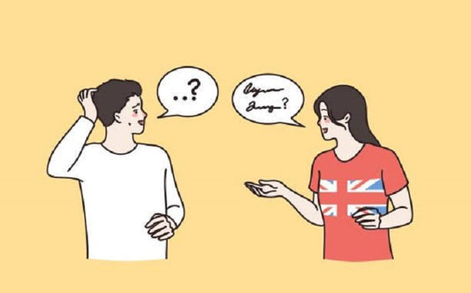People talk different language cannot understand
