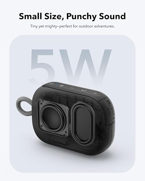 soundcore Select 4 Go Bluetooth Shower Speaker by Anker