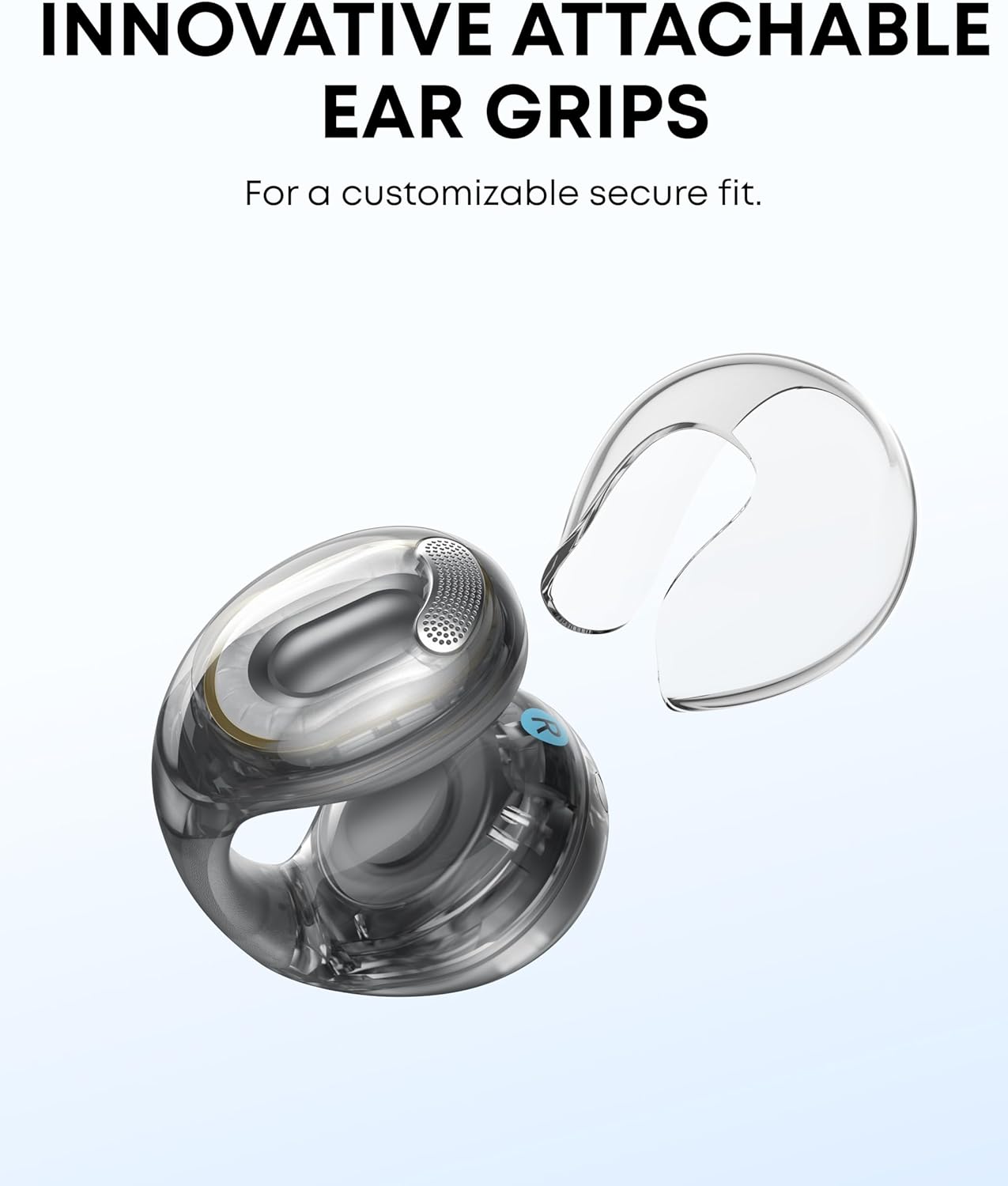 soundcore C40i | Flexible and Comfortable Clip-On Earbuds