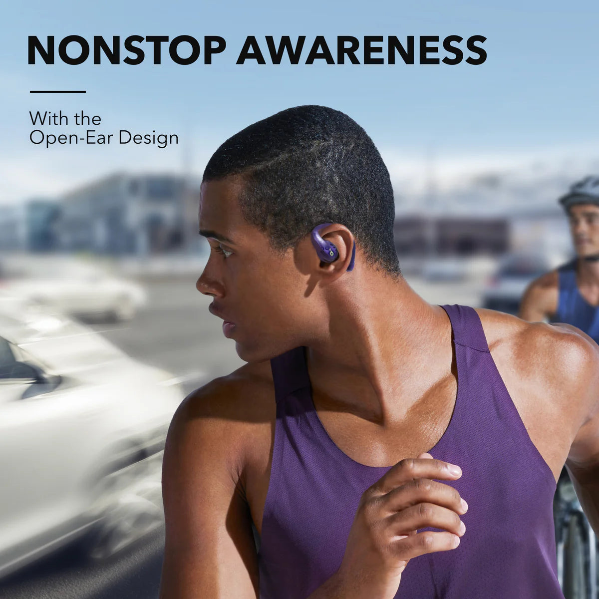 soundcore AeroFit Pro | Secure Open-Ear Sport Earbuds