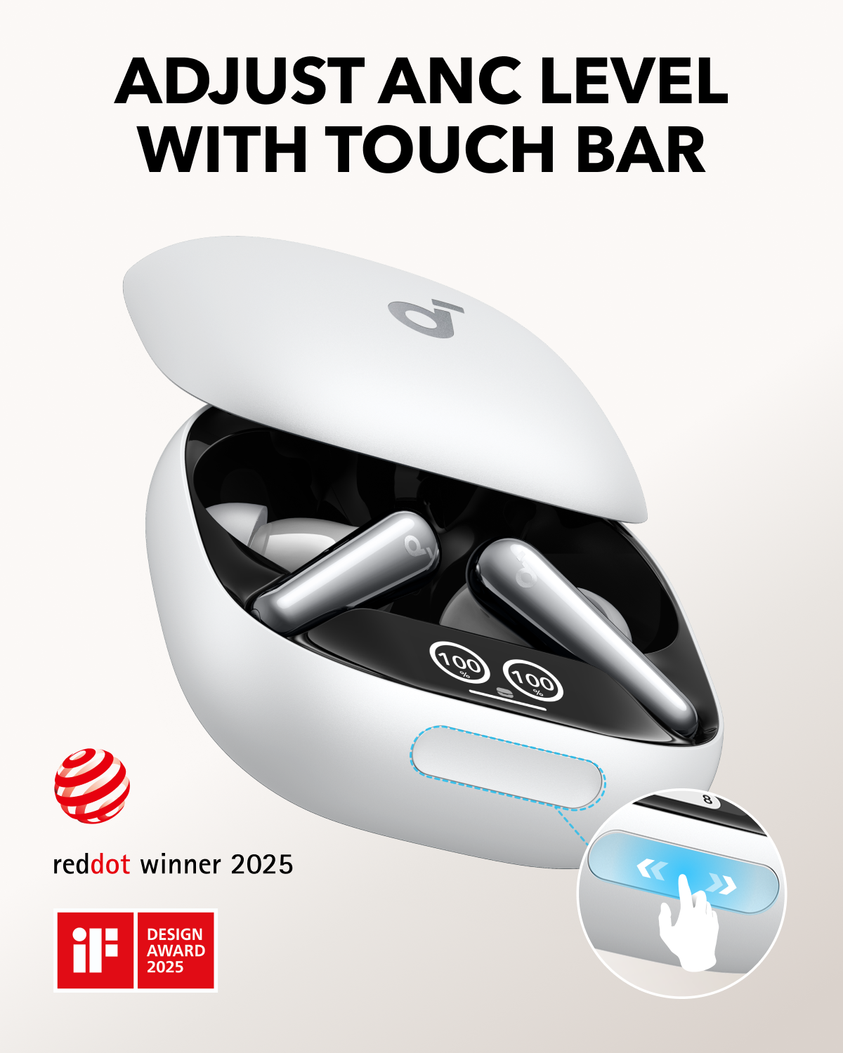Liberty 4 Pro | Noise Cancelling True-Wireless Earbuds