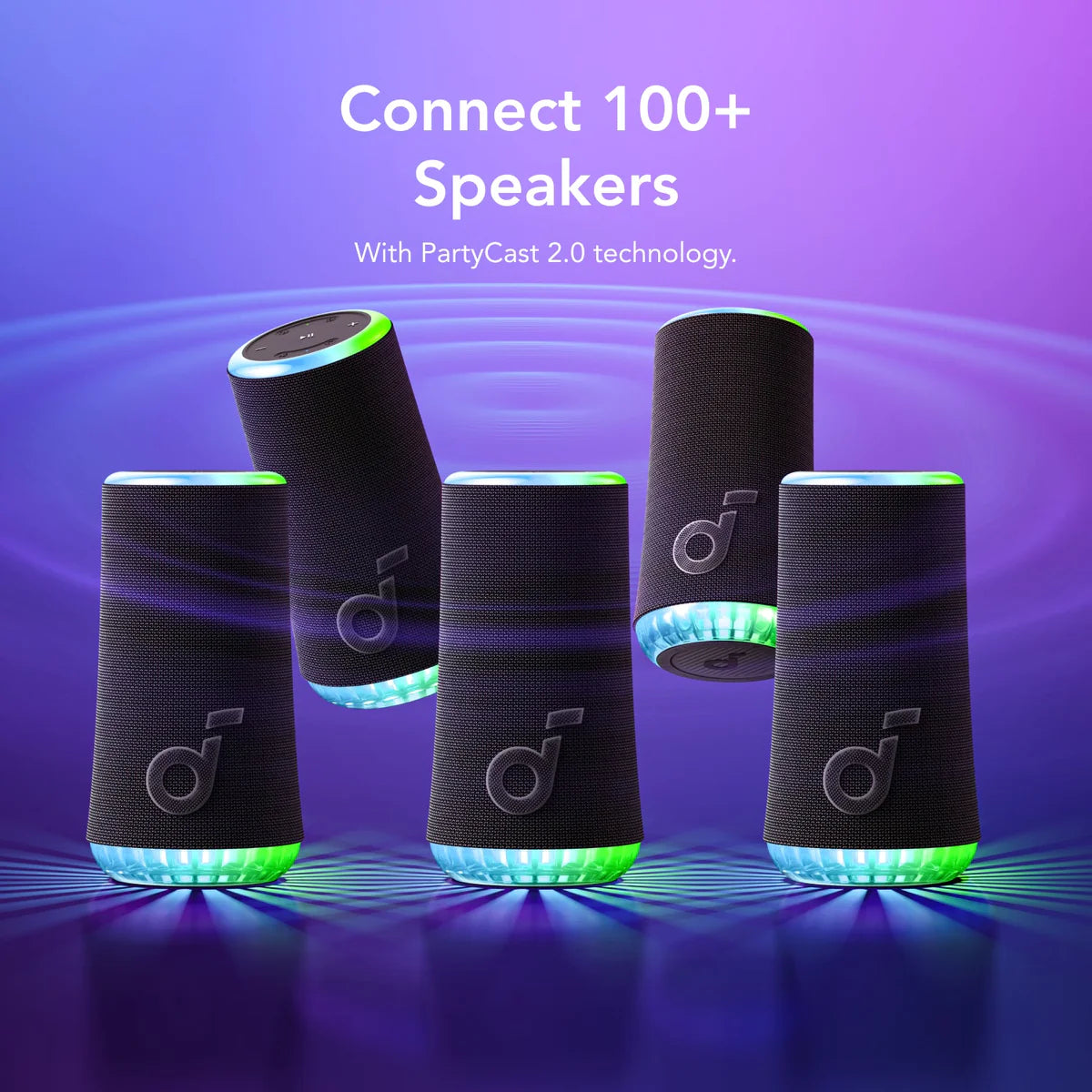 Glow | Portable Speaker with Synchronized Light Show