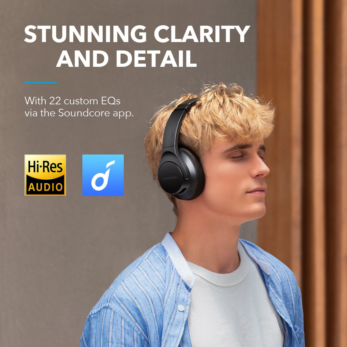 Life Q20+ | ANC Headphones with Hi-Res Audio