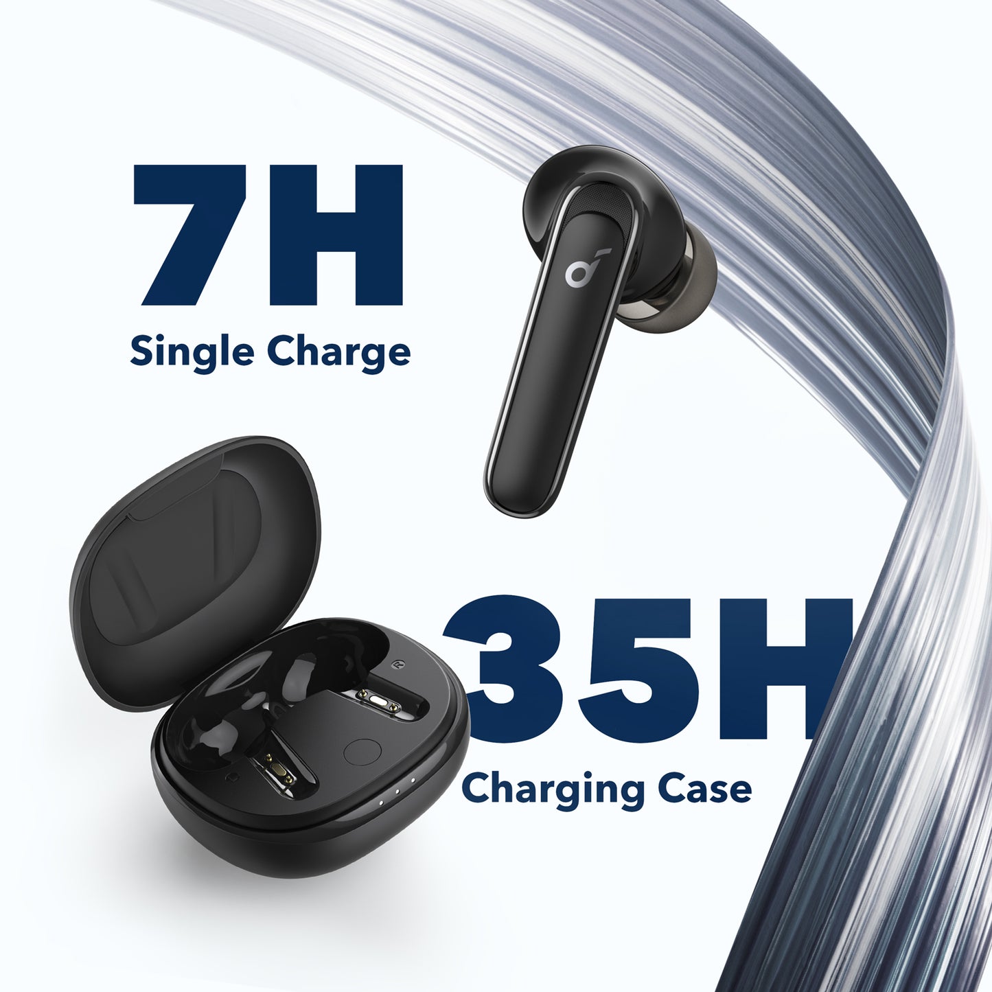 soundcore wireless earbuds with 7H single charge