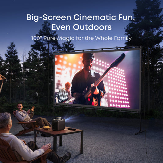soundcore Nebula 100-Inch Home Projector Screen Portable and Compact
