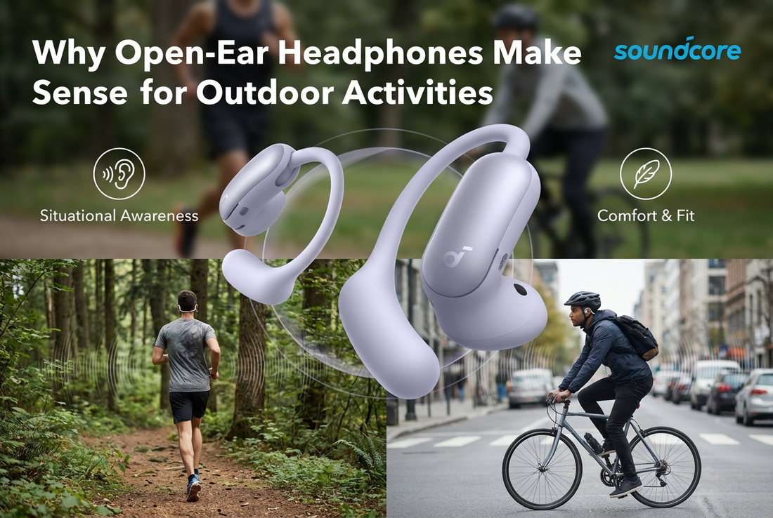Why Open-Ear Headphones Make Sense for Outdoor Activities