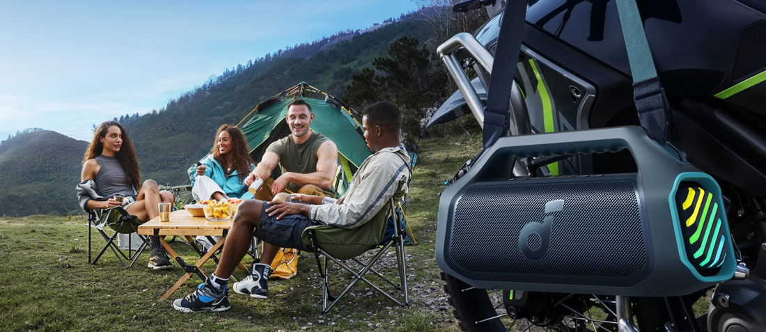 soundcore Boom 2 Plus speakers using for outdoors