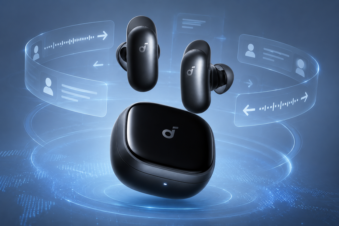 image showing soundcore Liberty 5 Pro Max translation earbuds