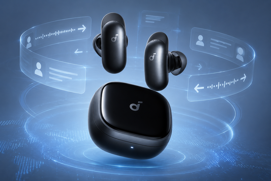 image showing soundcore Liberty 5 Pro Max translation earbuds