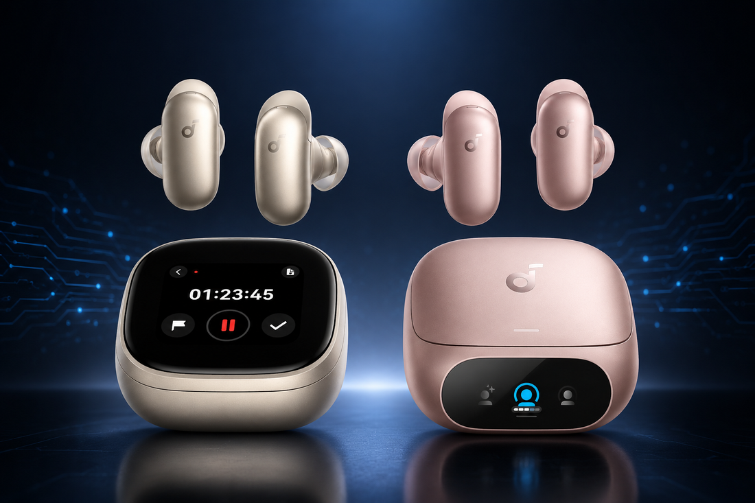 soundcore Liberty 5 Pro series earbuds identical earbuds different cases