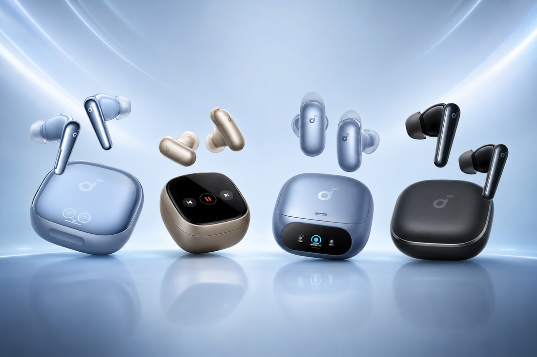 soundcore Liberty earbuds comparison - Liberty 5 Pro Max, Liberty 5 Pro, Liberty 5, Liberty 4 Pro