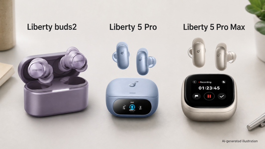 soundcore Liberty Buds 2 Liberty 5 Pro and Liberty 5 Pro Max Comparison