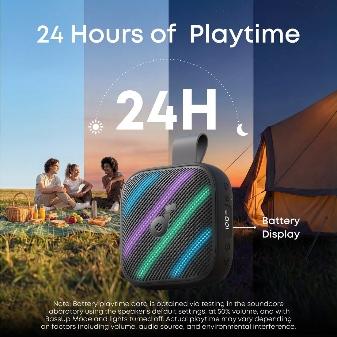 " soundcore Boom Go 3i 24-Hour Battery with Battery Display">