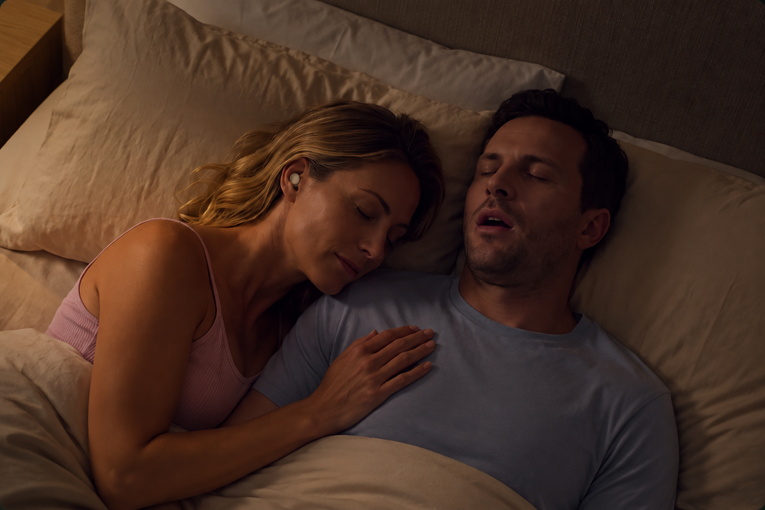 Anker soundcore Sleep Earbuds 4 for sleeping beside a snoring partner
