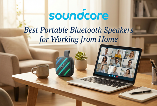 soundcore boom go 3i portable speaker using at home