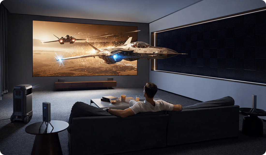 soundcore Nebula X1 Pro 4K Projector for indoor movie nights
