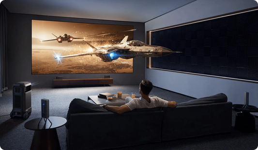 soundcore Nebula X1 Pro 4K Projector for indoor movie nights