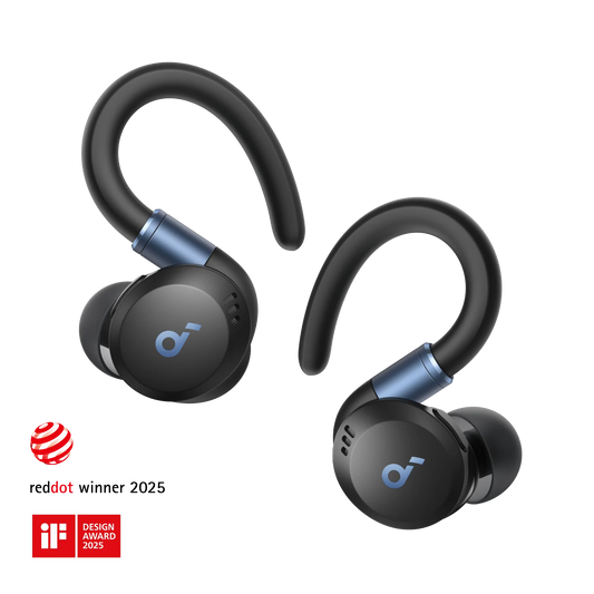 soundcore Sport X20 earbuds with a comfortable and secure fit