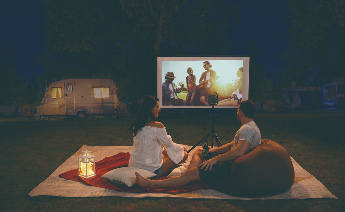 How to Create the Perfect Backyard Theater with a Portable Projector