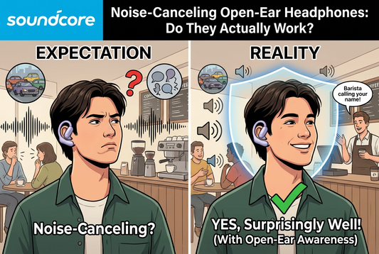 Noise-Canceling Open-Ear Headphones: Do They Actually Work?