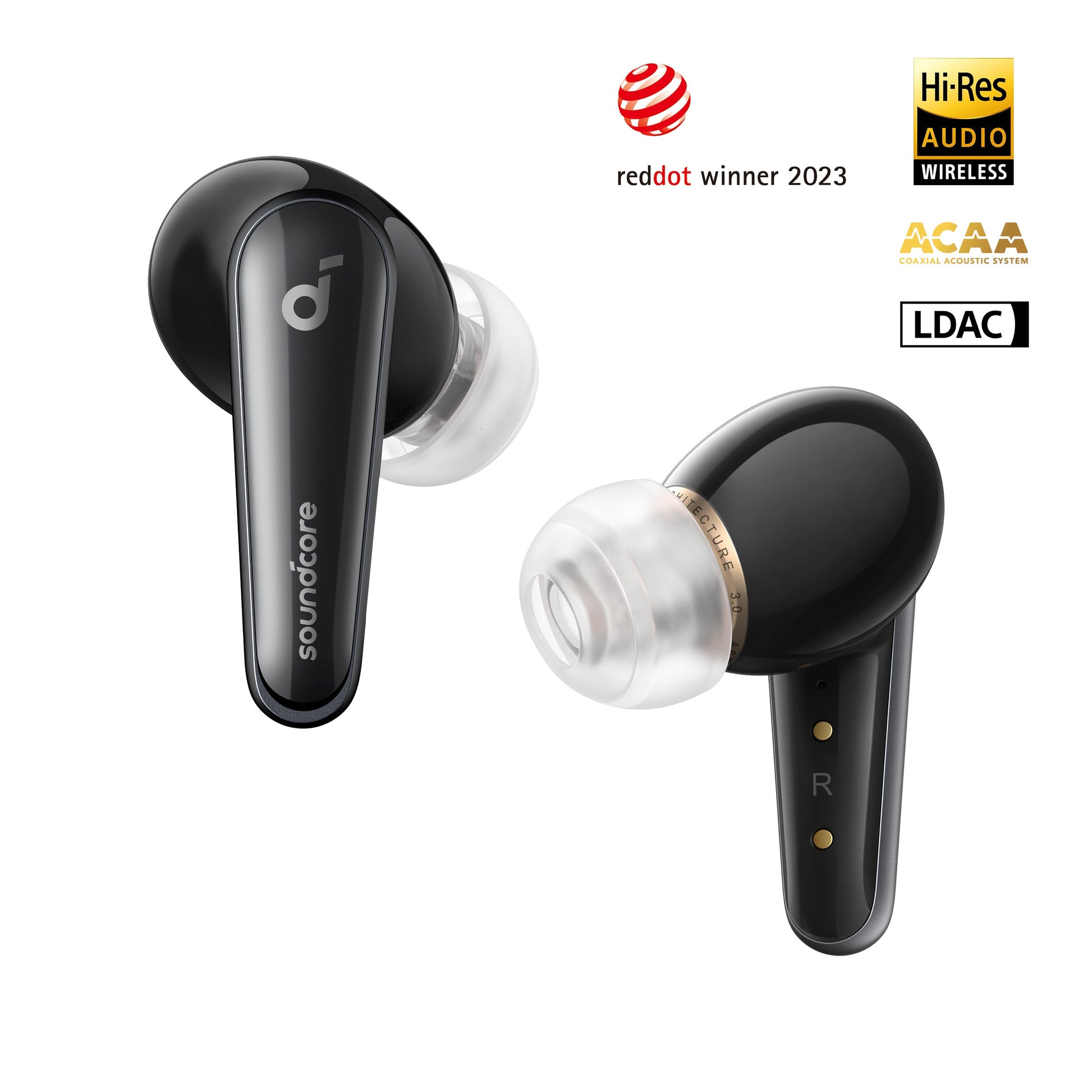 soundcore earbuds with Hi-Res audio for premium quality
