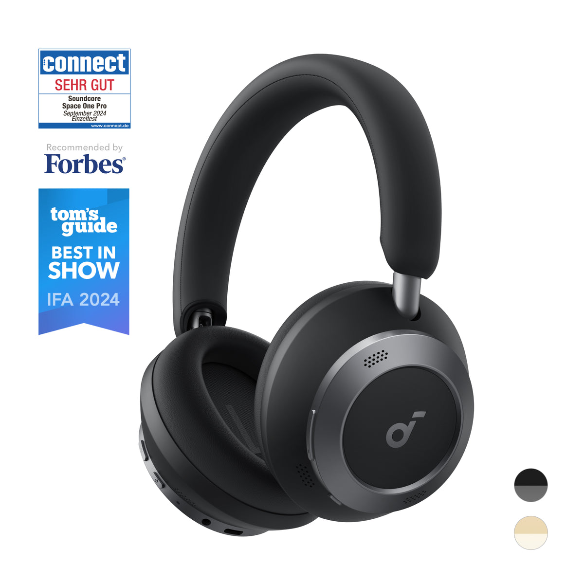 Space One Pro | Foldable Over-Ear Headphones (Black Friday Live Stream)