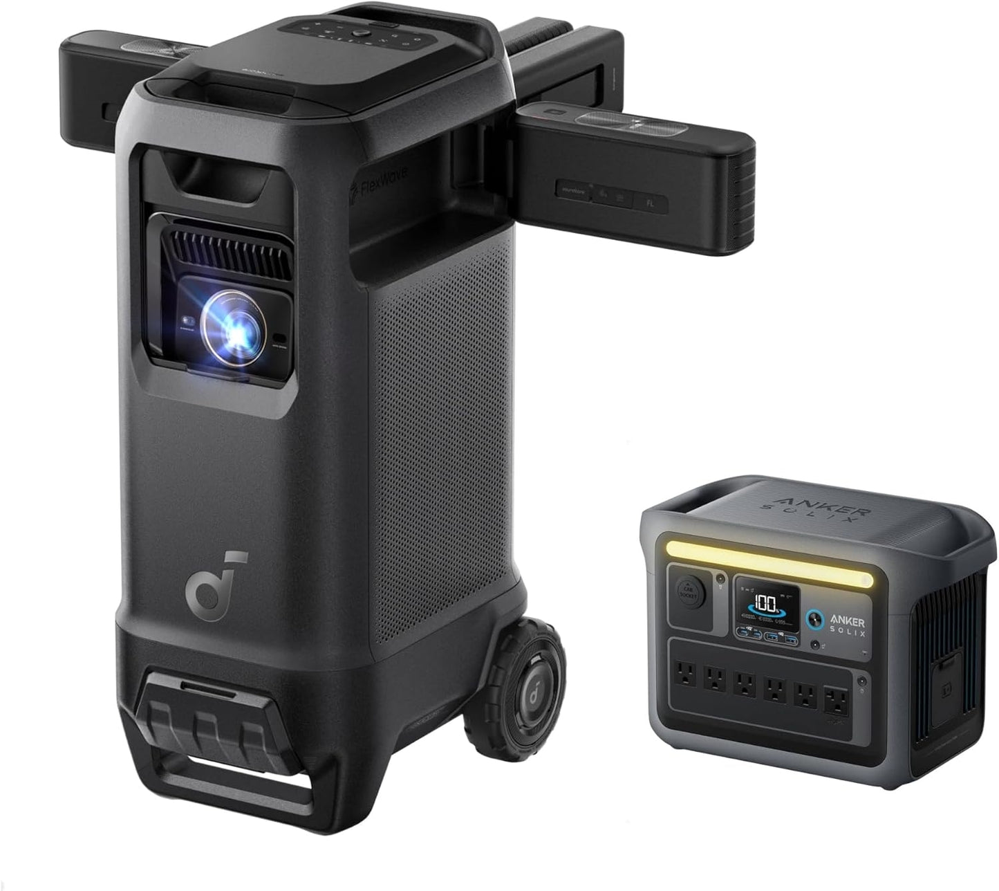 soundcore Nebula X1 Pro 4K Projector | World's First Mobile Theater Station