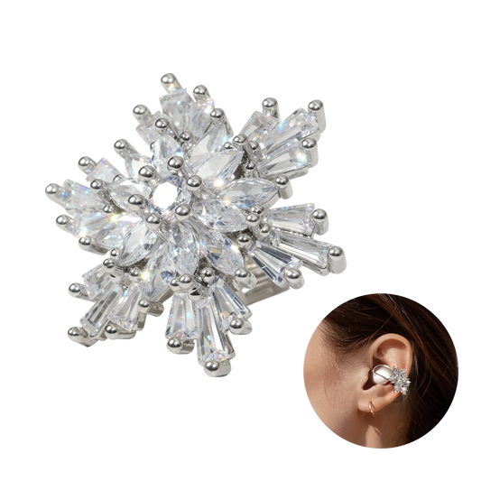 Stylish Snowflake Accessory | Exclusive Design for soundcore AeroClip