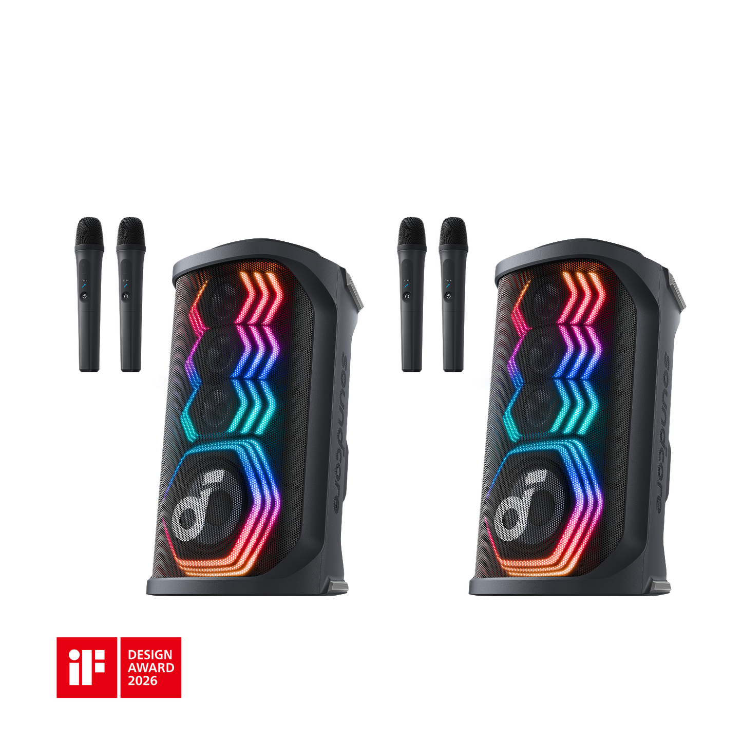soundcore Rave 3S | AI Karaoke Party Speaker with 200W Sound