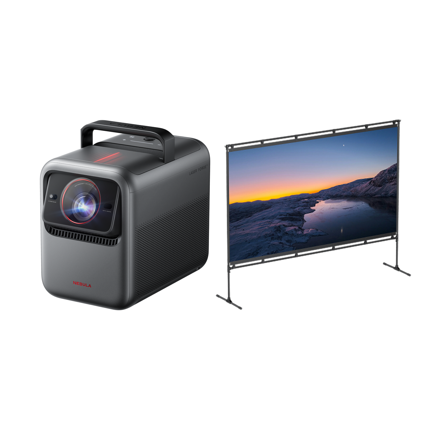 soundcore Nebula X1 | 4K Triple Laser Projector with Micro Gimbal