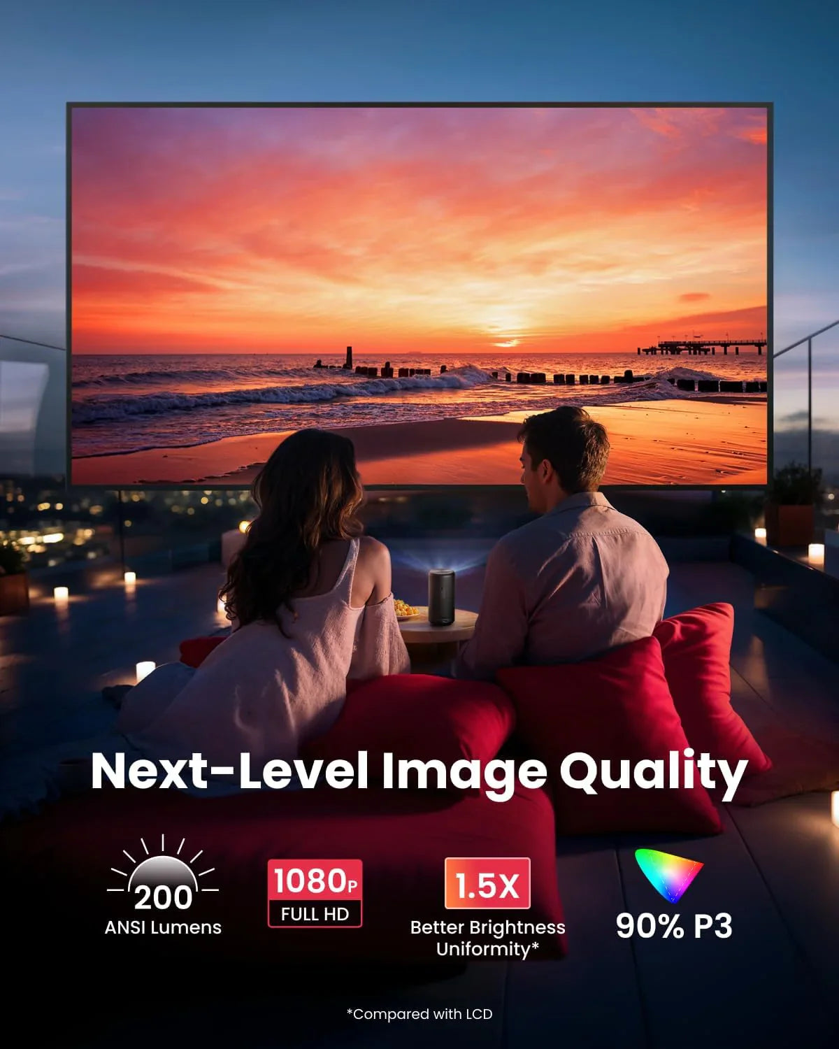 soundcore Nebula Capsule 3 Laser | Laser-Powered Mini Projector