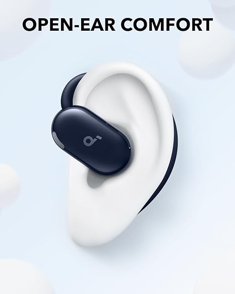 soundcore wireless earbud with open-ear comfort for all-day wear