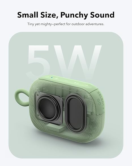 soundcore Select 4 Go Bluetooth Shower Speaker by Anker