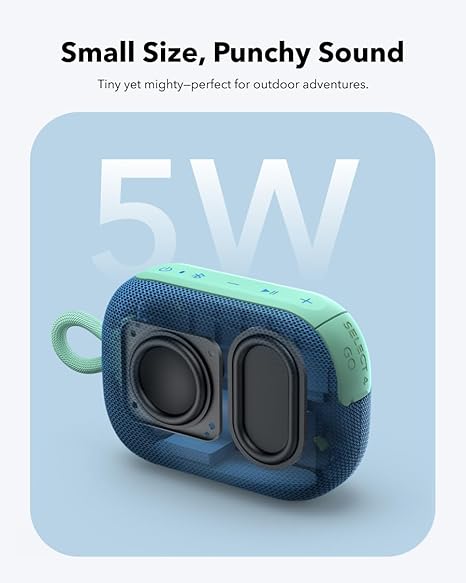 soundcore Select 4 Go Bluetooth Shower Speaker by Anker