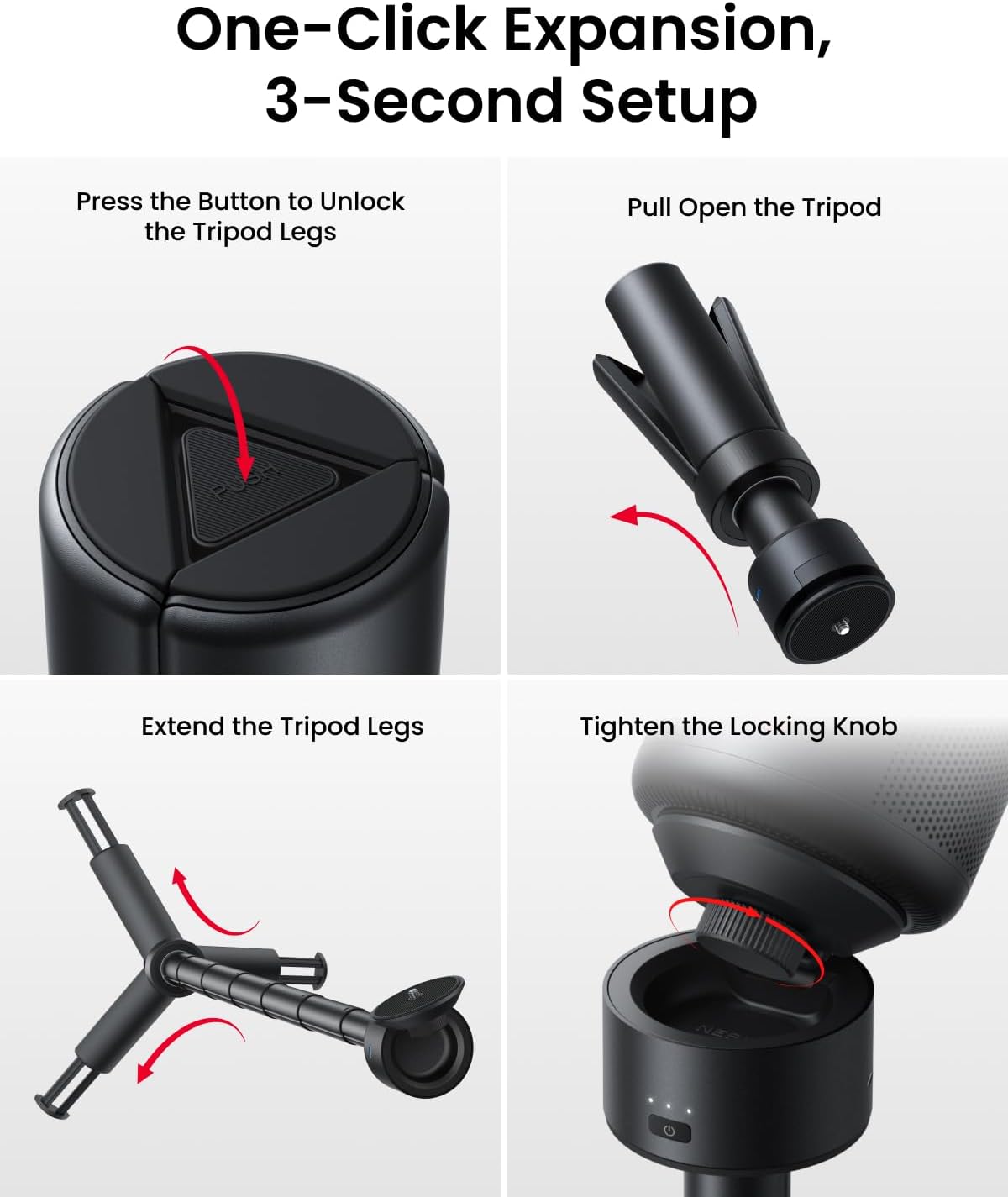 soundcore Nebula Capsule Power Bank Tripod