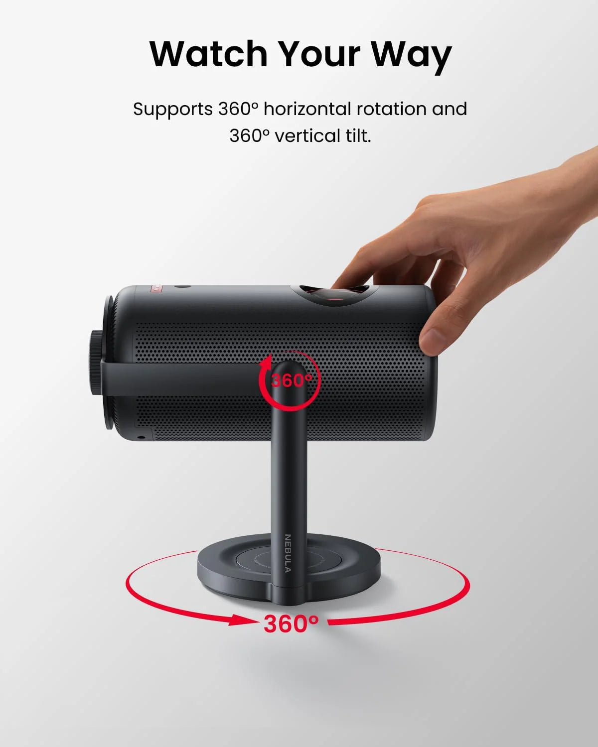 soundcore Nebula Capsule 3 | 1080p Mini Google TV Projector