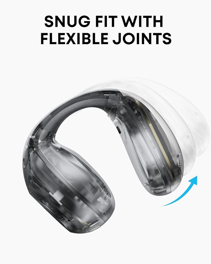 soundcore C40i | Flexible and Comfortable Clip-On Earbuds
