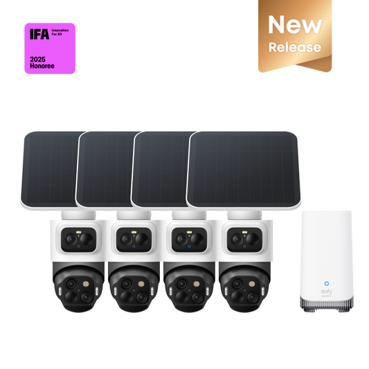 eufy security camera kit with solar panels 