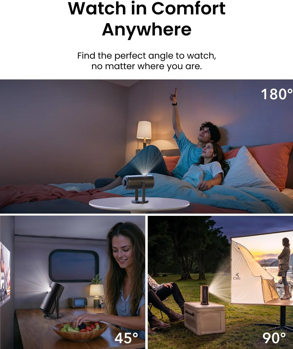 soundcore Nebula Capsule 3 | 1080p Mini Google TV Projector