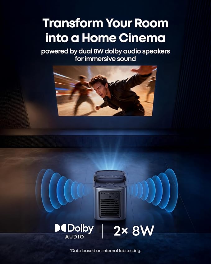 soundcore Nebula Mars 3 Air | Portable Google TV Projector