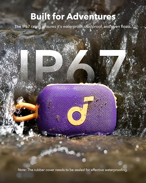 soundcore Select 4 Go Bluetooth Shower Speaker by Anker