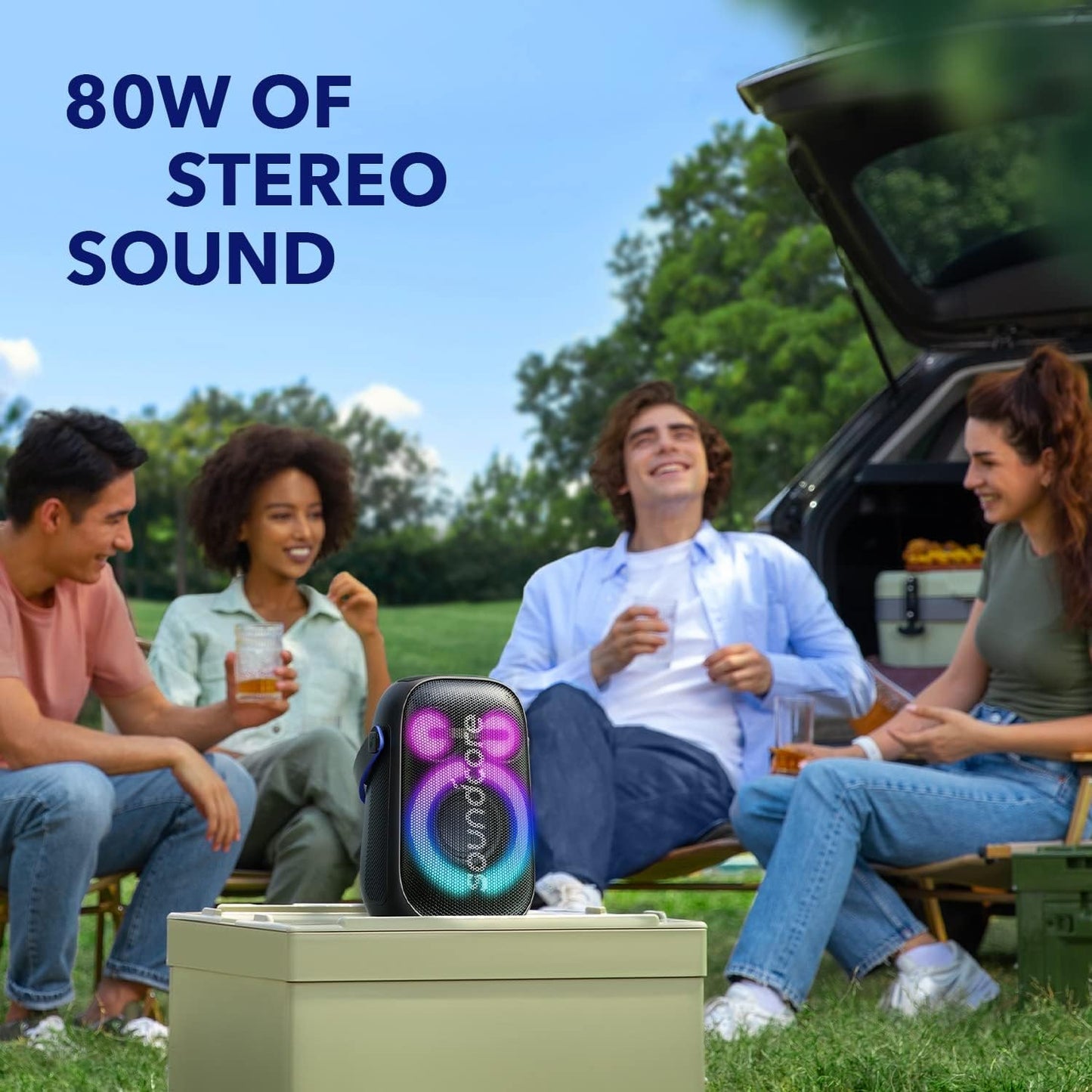 soundcore Anker Rave Neo 2 Portable Speaker (Refurbished)