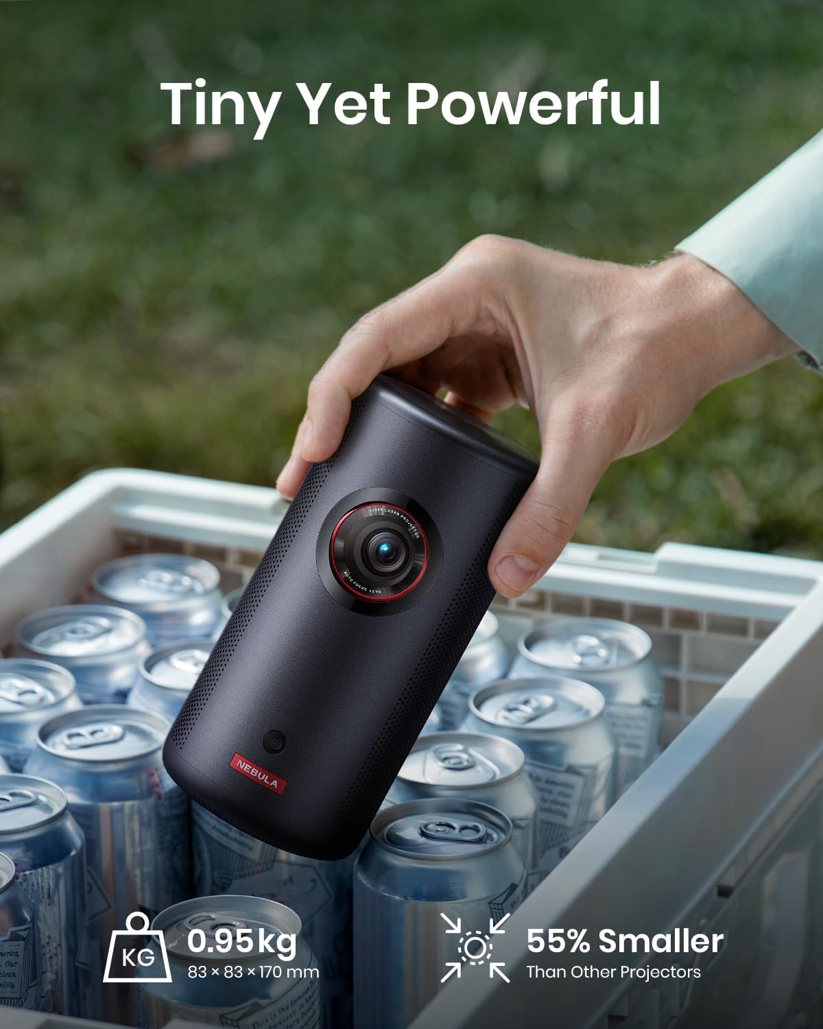 soundcore Nebula Capsule 3 Laser | Laser-Powered Mini Projector