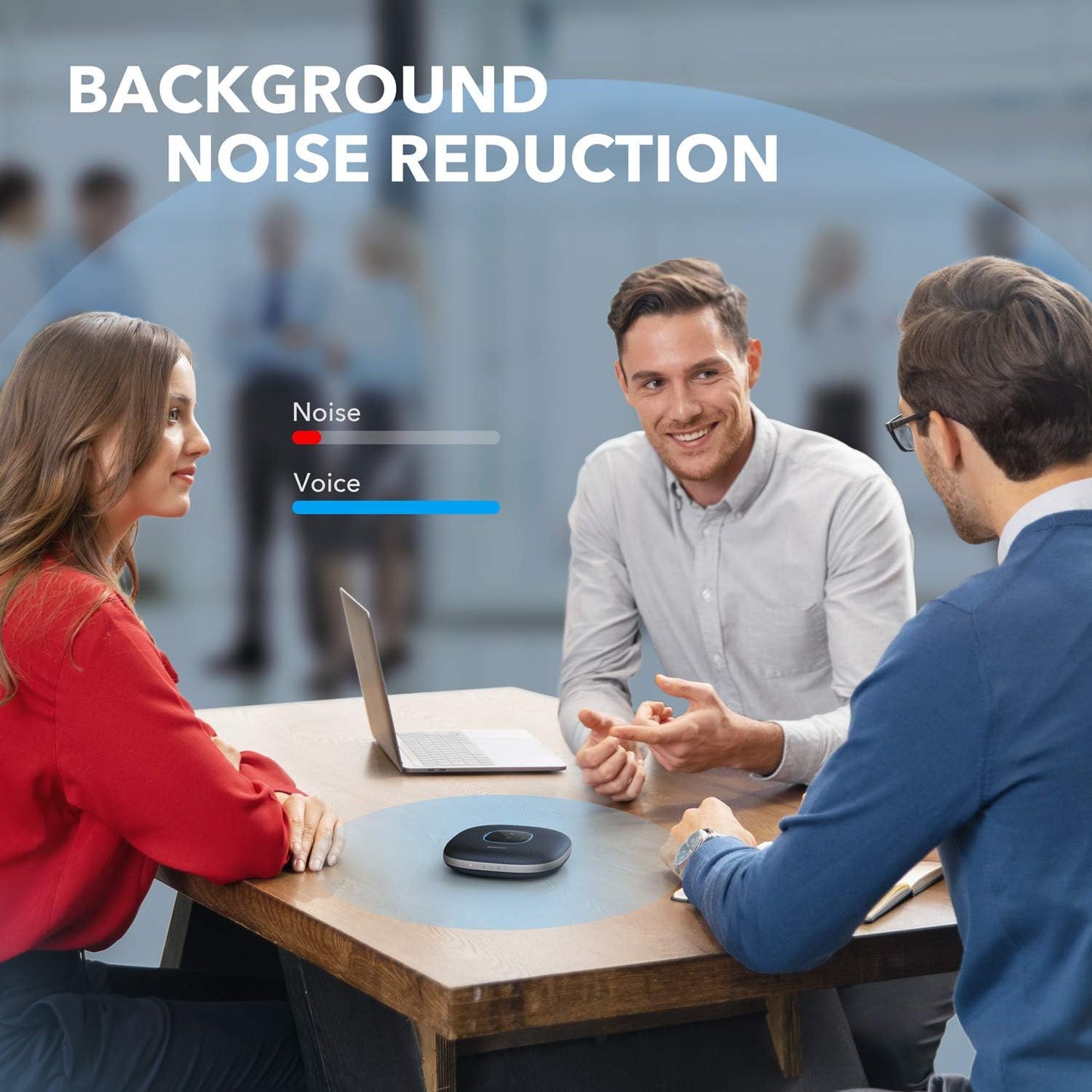 Anker PowerConf Bluetooth Speakerphone | Zoom Certified