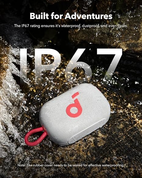soundcore Select 4 Go Bluetooth Shower Speaker by Anker