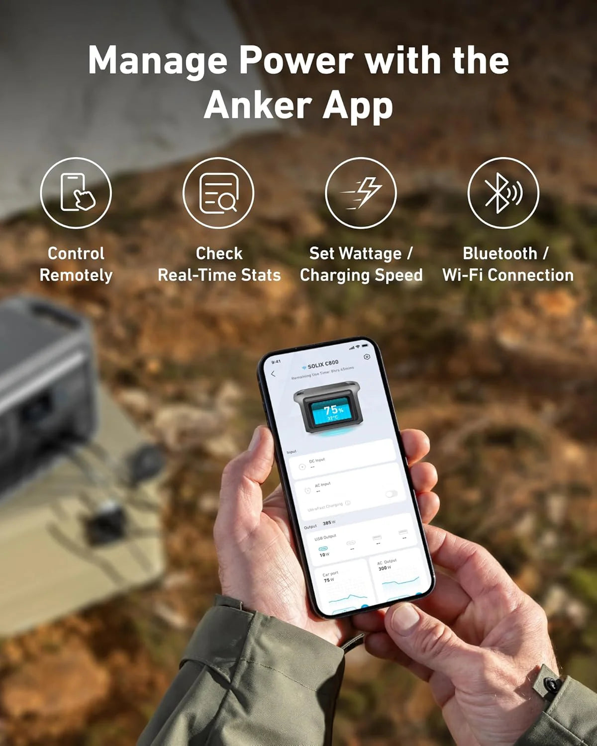 Anker SOLIX C800 Power Station