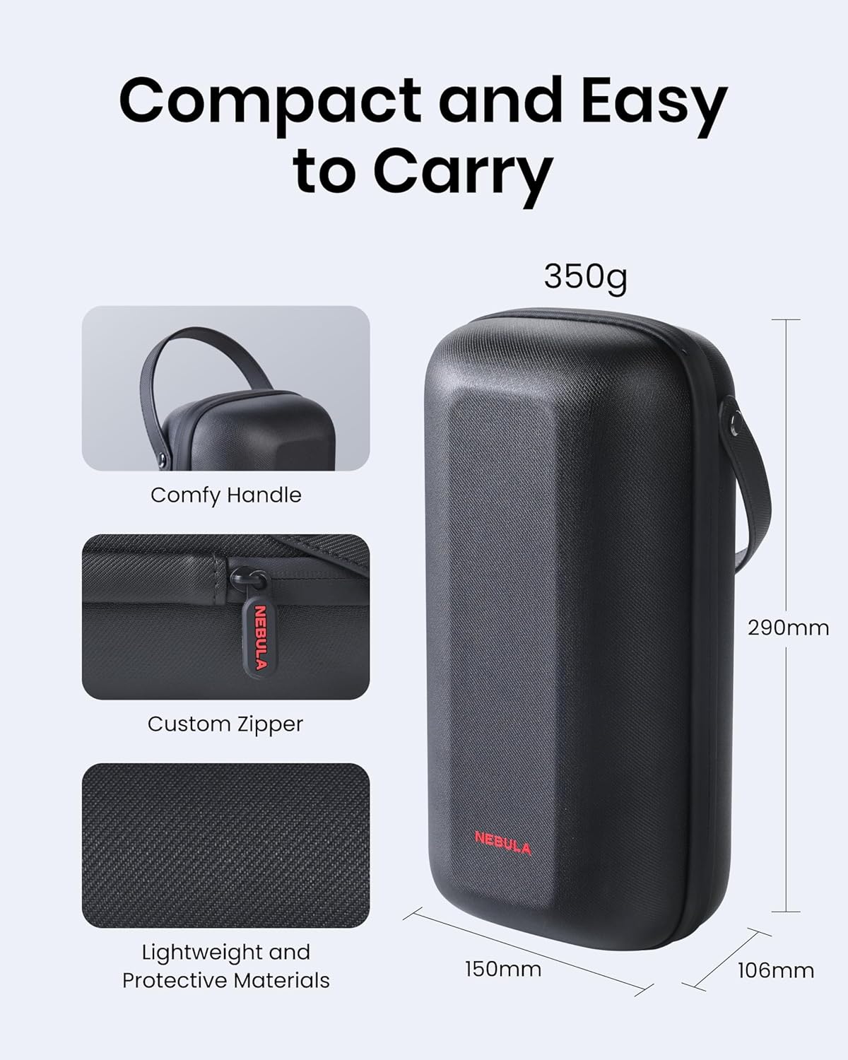 soundcore Nebula Capsule 3 Official All-in-One Travel Case