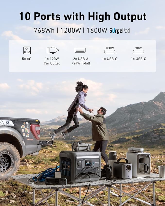 Anker SOLIX C800 Power Station