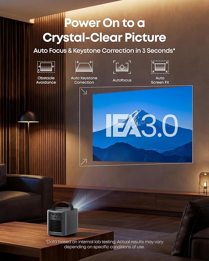 soundcore Nebula Mars 3 Air | Portable Google TV Projector