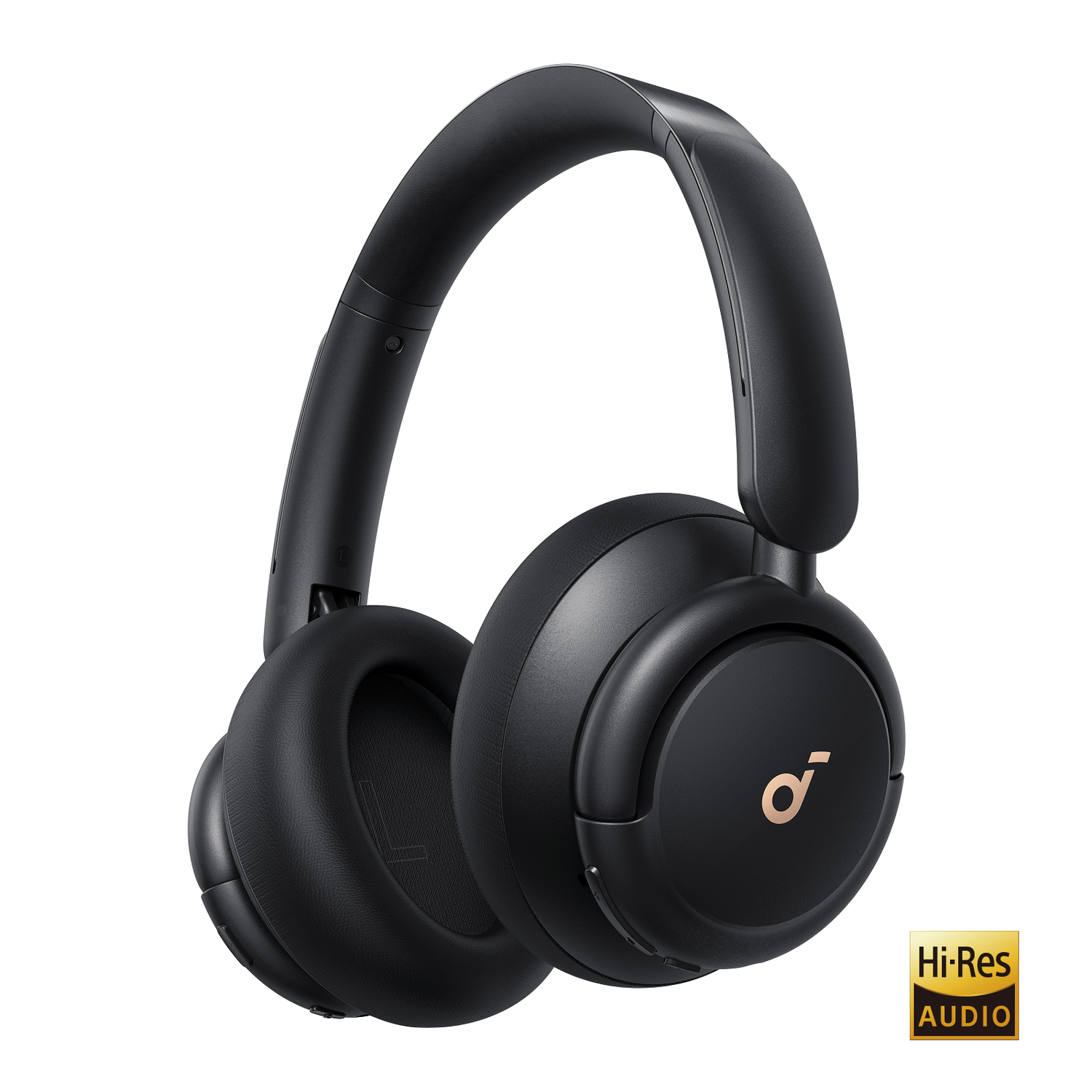 soundcore over-ear headphones with Hi-Res Audio for immersive sound